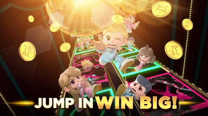 Mobile blackjack game on Glife app with winning hand